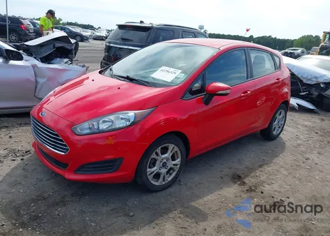 2015 Ford Fiesta Se из США, поврежденный, VIN 3FADP4EJ7FM104793